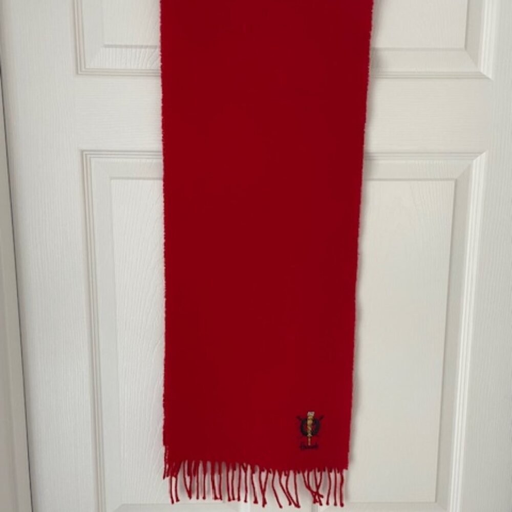 Authentic Harrods Vintage Lambswool Scarf